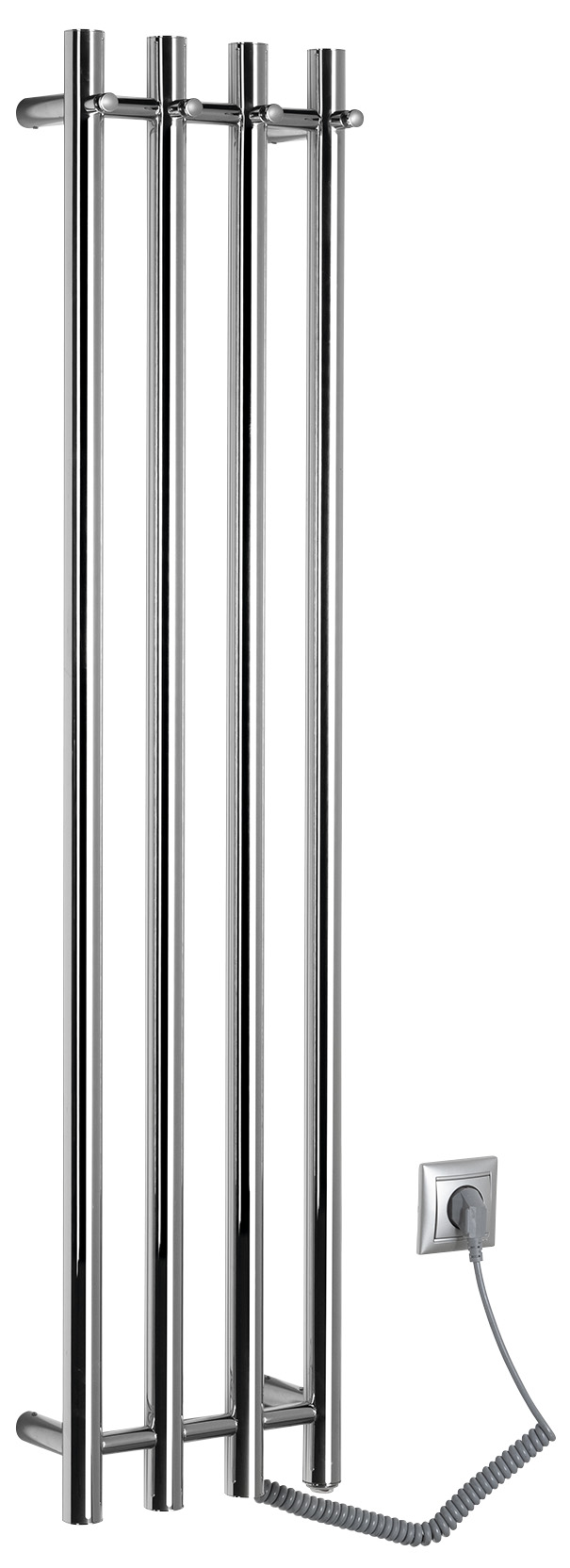 PAPINADO elektrický sušák ručníků 263x1200mm, 85W, chrom ER750