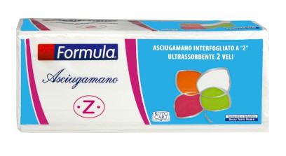 Papírové ručníky jednovrstvé Z, čistá celulóza, 23x33cm, balení 2860 ks, bílá 923A143-20Z2