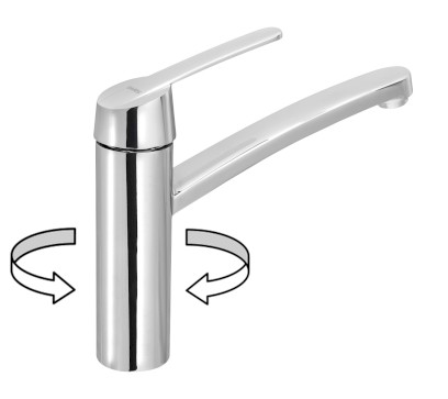 LISON stojánková dřezová baterie, chrom MJ125