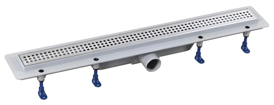 INDY podlahový žlab s nerezovým roštem, L-910, DN50 73661