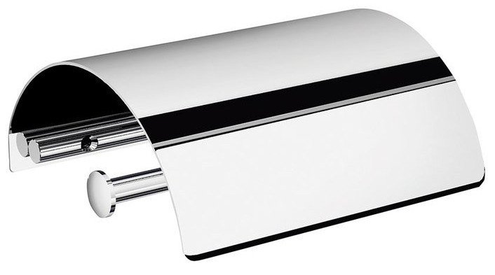 LONDON držák toaletního papíru s krytem, chrom LD11C