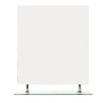 WEGA zrcadlo s policí 80x80cm 60092-8