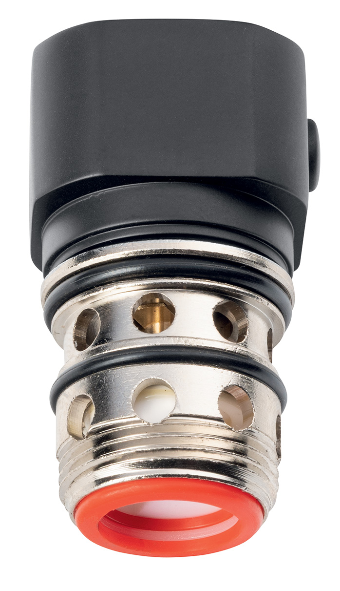 561123B (59156) Přepínač s ovladačem pro vanovou baterii, černá mat 561123B