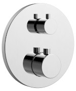 RH396 (57944) Podomítková sprchová termostatická baterie, box, 2 výstupy, chrom RH396