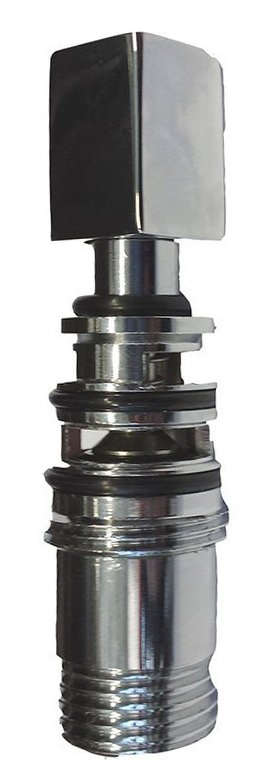 Přepínač s ovladačem pro vanovou baterii, chrom ND1126-10