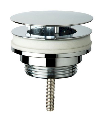 Umyvadlová výpust 5/4“, neuzavíratelná, velká zátka, 10-55mm, chrom 542.742.5