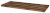 AVICE deska pod umyvadlo 100x39cm, tl.5cm, dub tmavý AV11011