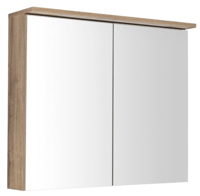 KAWA STRIP galerka s LED osvětlením 80x70x22cm, dub emporio WGL38S