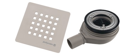 TRENECA vaničkový sifon, průměr 90mm, DN40, krytka béžová mat 84999.81