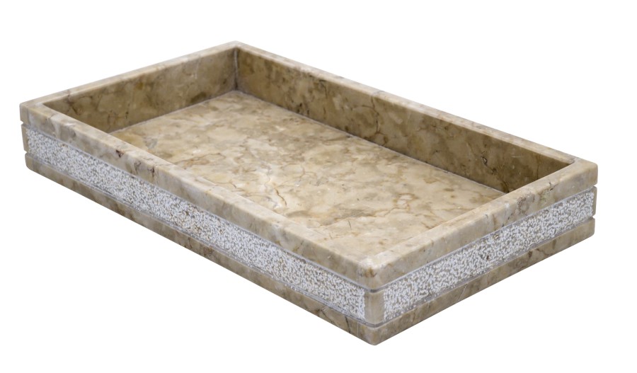 2234619 (57927) POSH miska na postavení, mramor, béžová 2234619