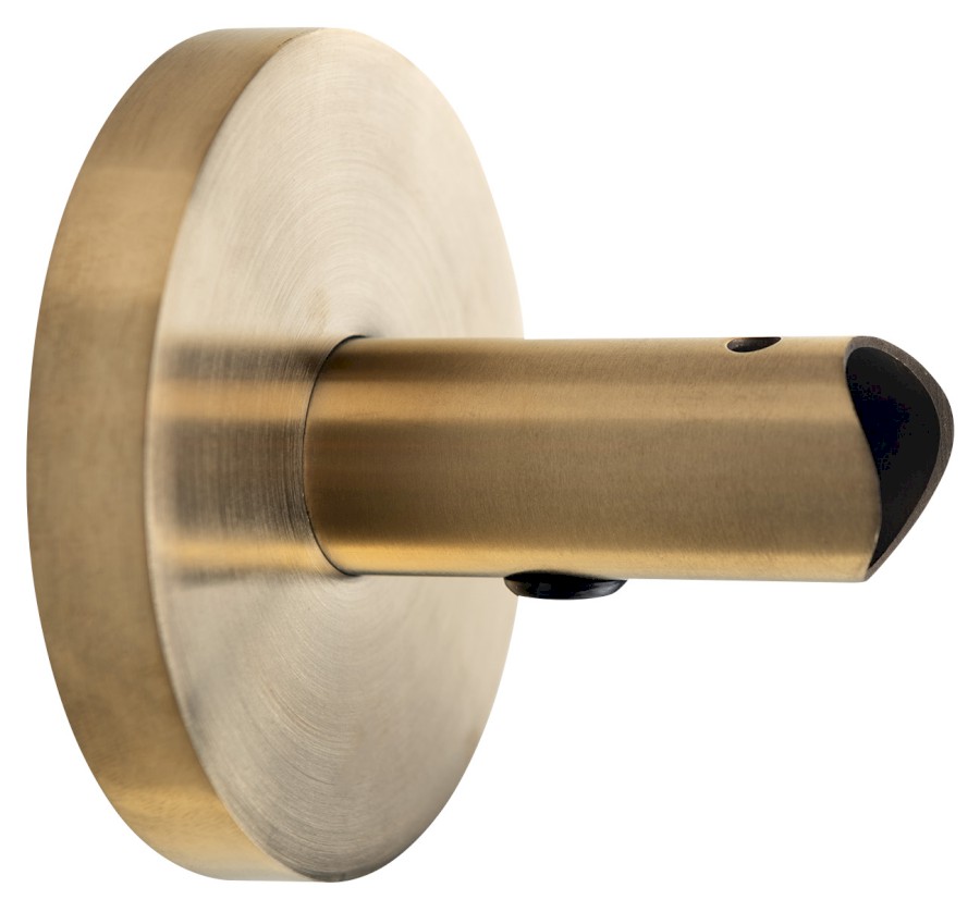 ER150 (54460) Adaptér pro přímé napojení kabelu do zdi, kulatý, zlato mat ER150