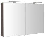 RIWA galerka s LED osvětlením, 101x70x17cm, borovice rustik RIW100-0016