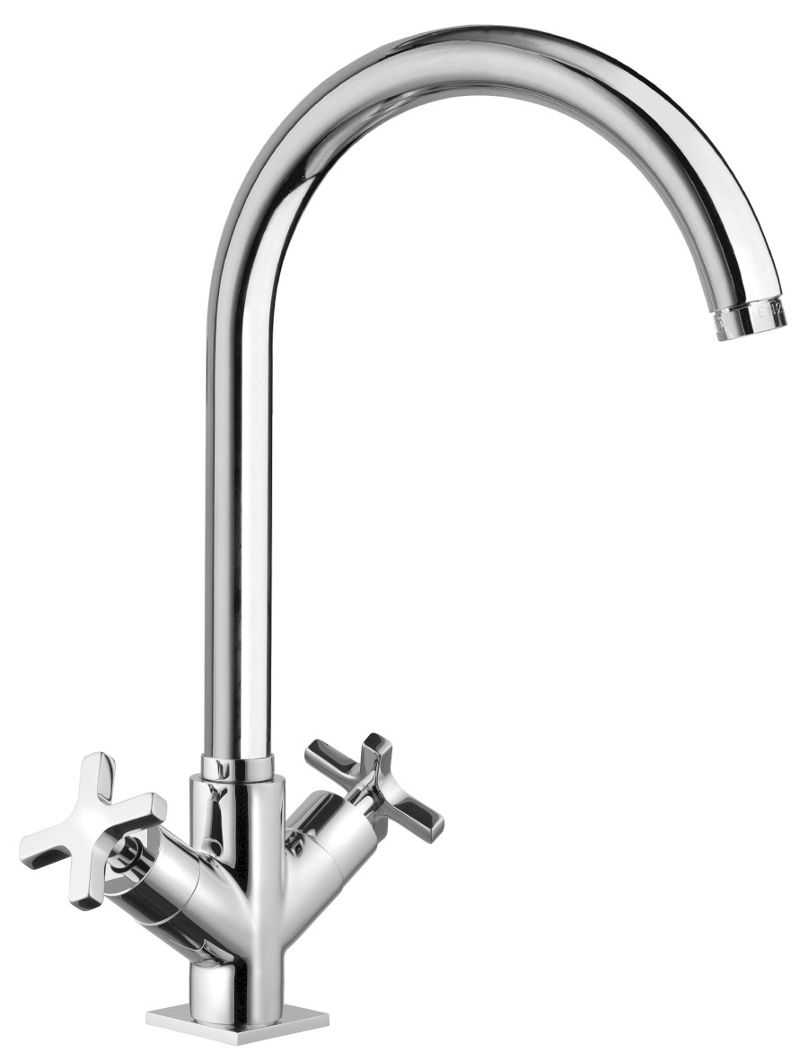 TRAX stojánková dřezová baterie, chrom 619