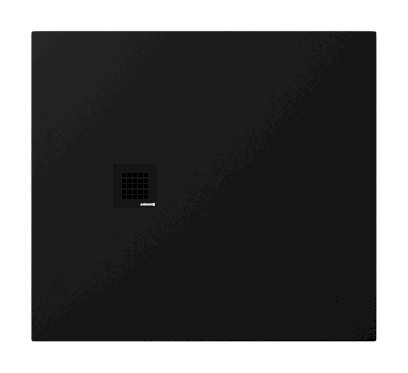 TRENECA vanička z litého mramoru s možností úpravy rozměru, 100x90cm, černá mat 84306.21