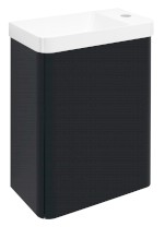 ZORBA umyvadlová skříňka 39x50x21,5cm, antracit matný LT113-3434