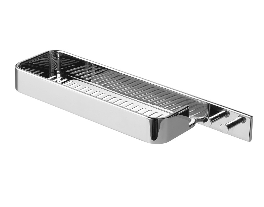 A91813 (52244) Il GIGLIO police do sprchy, 400x42x115mm, chrom A91813