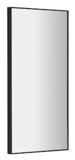 AROWANA zrcadlo v rámu 35x90cm, černá mat AWB3590