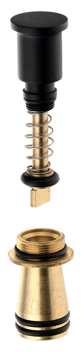 Přepínač s ovladačem pro baterii, černá mat BV357B-03