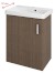 THEIA umyvadlová skříňka 50,9x70x35cm, 1x dvířka, levá, borovice rustik TH057-1616