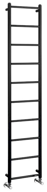 IR378TB (57582) DINA otopné těleso 350x1680mm, černá mat IR378TB