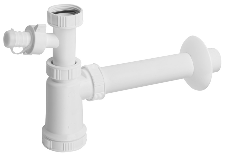 Umyvadlový sifon s odbočkou 5/4
