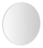 NT700W (62183) NOTION SLIM kulaté zrcadlo v rámu ø 70cm, bílá mat NT700W