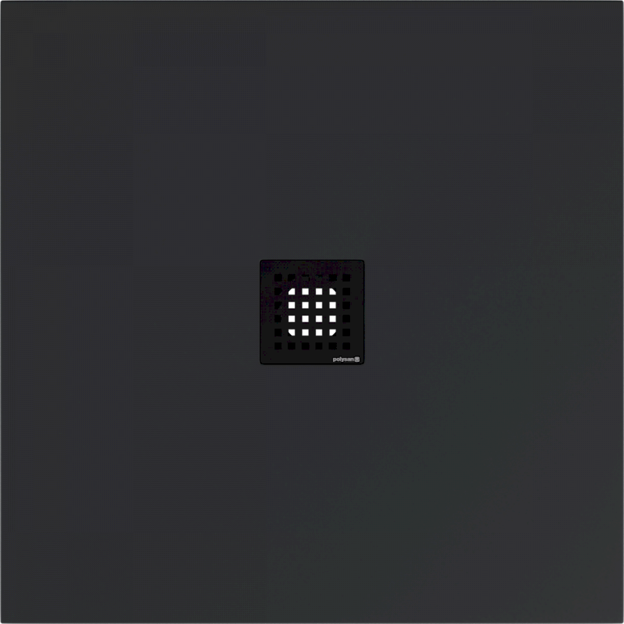 71546.51 (57474) FLEXIA vanička z litého mramoru s možností úpravy rozměru, 90x90cm, antracit mat 71546.51