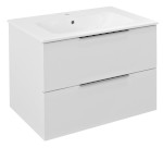 CIRASA umyvadlová skříňka 69,8x52x46cm, bílá lesk CR701-3030