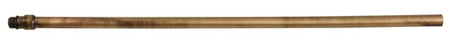 TUB36 (4285) Pevná připojovací trubka 10mm-M10x1, 30 cm, bronz TUB36