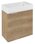 LATUS IV STRIP umyvadlová skříňka 49,5x50x25cm, dub alabama LT410-2322