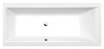 CLEO obdélníková vana 180x80x48cm, bílá mat 95611.11