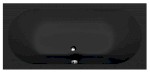 LEVANA obdélníková vana 170x80x39cm, černá mat 71745.21
