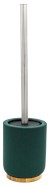 FANCY WC štětka na postavení, tmavě zelená 2126405