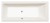 CLEO obdélníková vana 180x80x48cm, ivory 95611.40