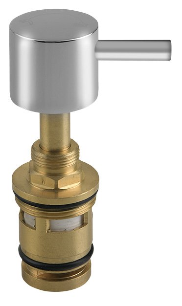 Přepínač s ovladačem pro podomítkovou baterii, chrom ND230-01