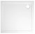 TECMI sprchová vanička z litého mramoru, čtverec 80x80cm, bílá PQ008