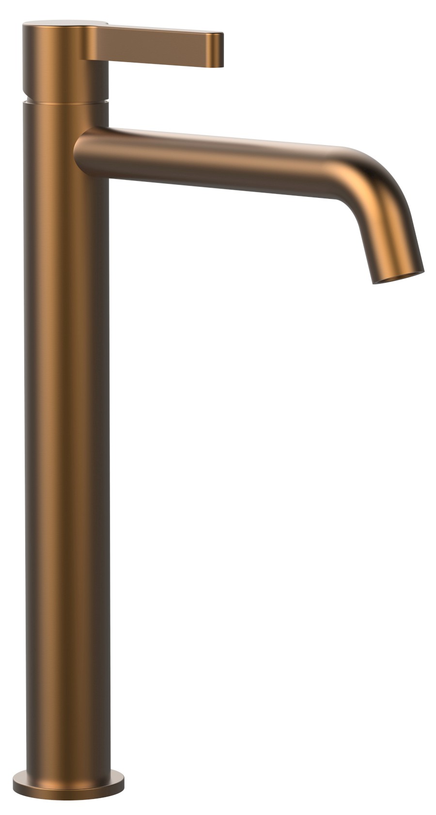 AF006PG (61552) ICONIC stojánková umyvadlová baterie vysoká, měď mat AF006PG
