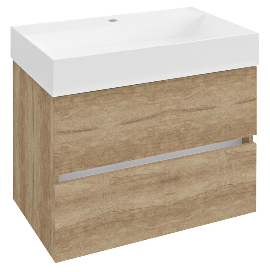 ODETTA umyvadlová skříňka 67x50x43,5cm, dub alabama DT070-2222