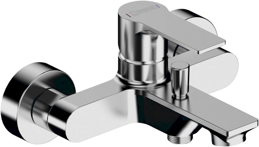 PAX nástěnná vanová baterie, chrom XA10