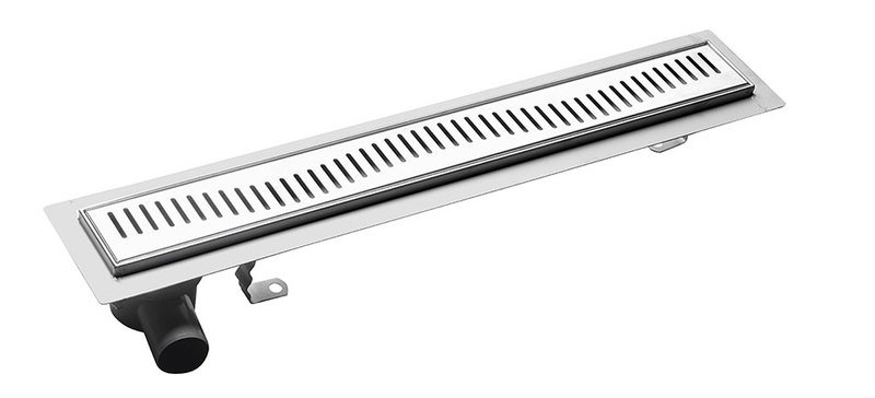 VENTO nerezový podlahový žlab s roštem, L-760, DN50 2708-80