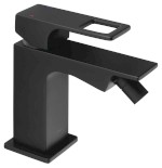 FORATA stojánková bidetová baterie, černá mat FT003/15