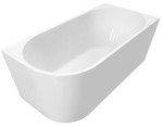 E1015 (38509) TIBERA R rohová stojící vana, 170x80cm, bílá E1015
