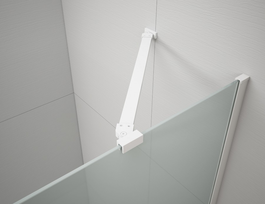 ES7834 (52528) ESCA rohová vzpěra 900mm, bílá mat ES7834