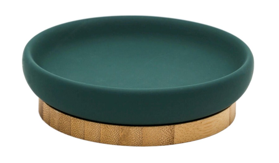 2126305 (58647) FANCY mýdlenka na postavení, tmavě zelená 2126305