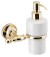 PERLA dávkovač mýdla, keramika, zlato PE1085