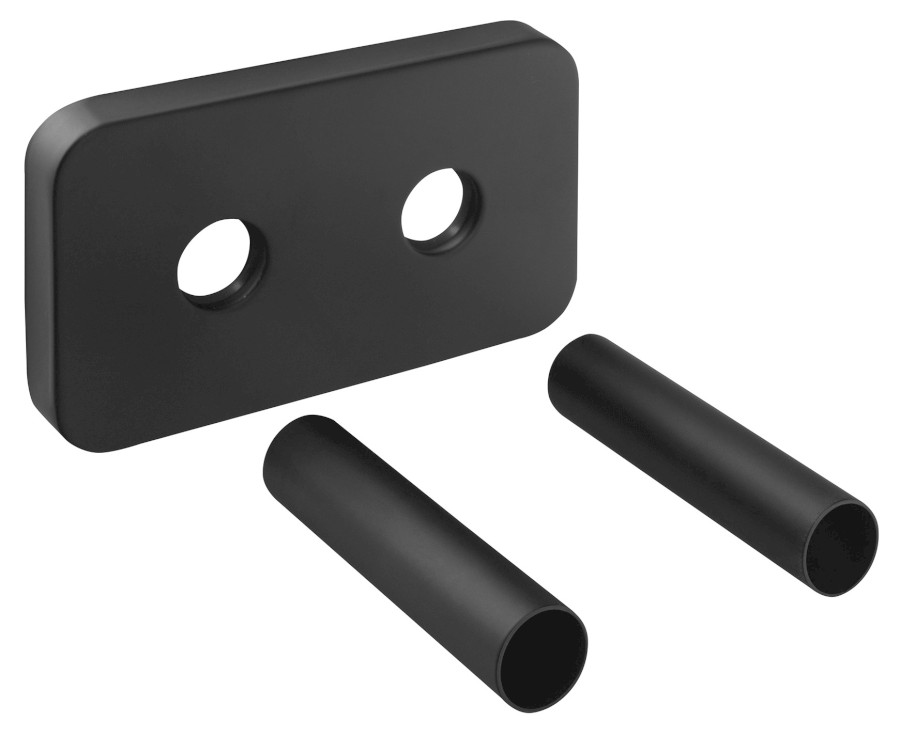 WICHER krycí rozeta pro středové připojení 50mm, černá mat 600.315.6