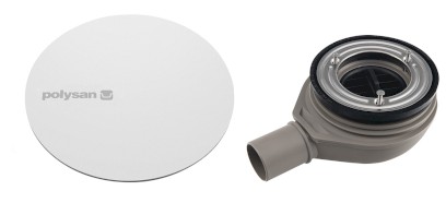 MIRAI vaničkový sifon, průměr 90mm, DN40, krytka bílá 72730W