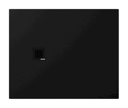 TRENECA vanička z litého mramoru s možností úpravy rozměru, 110x90cm, černá mat 84314.21