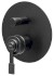 VERSI podomítková sprchová baterie, 2 výstupy, černá mat RV042/15