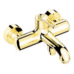 BEBÉ nástěnná vanová baterie, zlato BB010/17